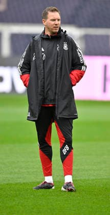 German coach Coach Julian Nagelsmann GER warm-up training iam 29 03 2026 m ahead of DFB Laenderspiel Deutschland GER vs Ghana GHA Freundschatsspiel Testspiel am 30 03 2026 DFL REGULATIONS PROHIBIT ANY USE OF PHOTOGRAPHS AS IMAGE SEQUENCES AND OR QUASI VIDEO DFB Laenderspiel Deutschland GER vs Ghana GHA