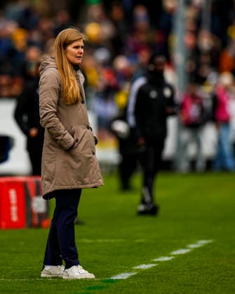 29 03 2026, SUI, Womens Cup Final 2026 BSC Young Boys Women vs Servette FC Chenois Feminin Imke Wubbenhorst Head Coach, BSC YB Women Winterthur Stadion Schützenwiese Zurich Switzerland