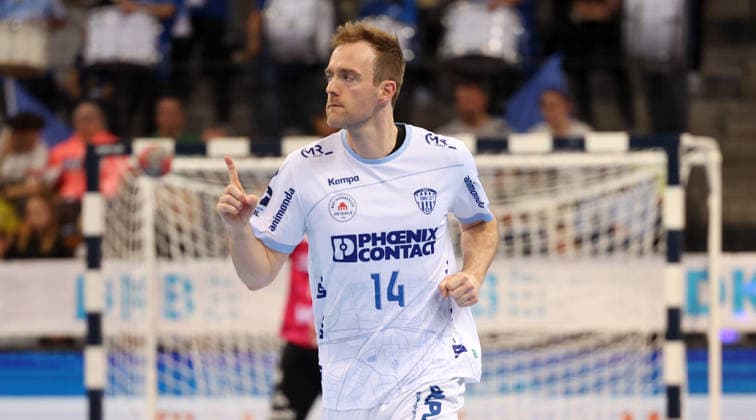 29 03 2026, Germany, Stuttgart, Handball Bundesliga, TVB Stuttgart vs Lemgo Lippe, Bobby Schagen Lemgo