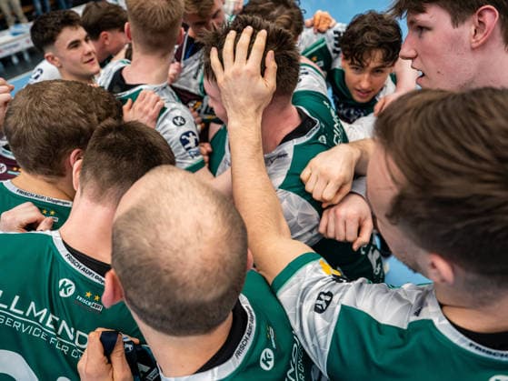 Cheers at Frisch Auf Goeppingen, Frisch Auf Goeppingen vs HC Erlangen, Handball, 1 Bundesliga, Men, Season 2025 2026, 29 03 2026, Frisch Auf Goeppingen vs HC Erlangen, Handball, 1 Bundesliga, Men, Season 2025 2026, 29 03 2026 Goeppingen Copyright: xEibner-Pressefoto MichaelxSchmidx EP_MST