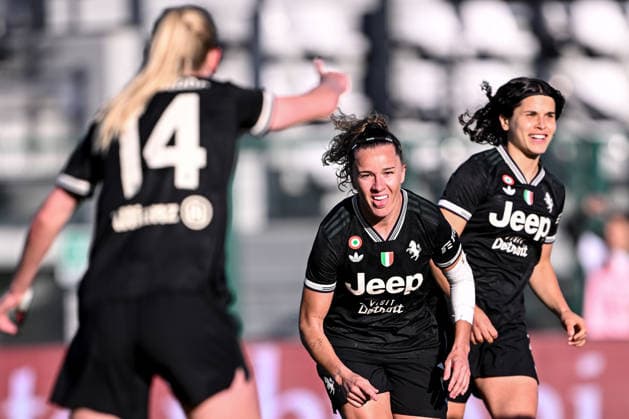 Cm Biella 29 03 2026 - Coppa Italia femminile Juventus-Fiorentina foto Cristiano Mazzi Image nella foto: esultanza gol Ana Palma Capeta 