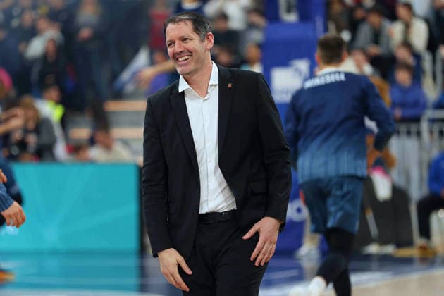 TY Harrelson Ratiopharm Ulm, Head Coach GER, MLP Academics Heidelberg vs Ratiopharm Ulm, Basketball, easycredit Basketball Bundesliga, 26 Matchday, Season, 2025 2026, 29 03 2025 GER, MLP Academics Heidelberg vs Ratiopharm Ulm, Basketball, easycredit Basketball Bundesliga, 26 Matchday, Season, 2025 2026, 29 03 2025 Heidelberg Copyright: xEibner-Pressefoto JoergxHirschx EP_JHH