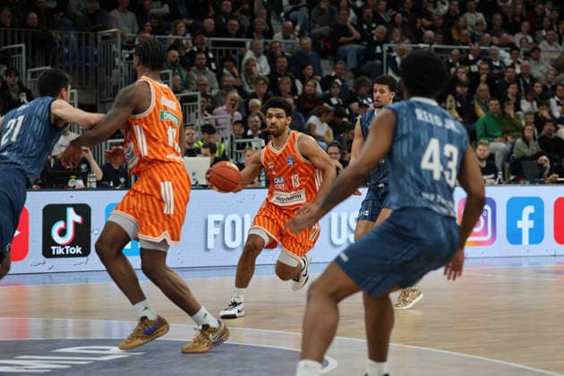 Mark Smith Ratiopharm Ulm, 13 GER, MLP Academics Heidelberg vs Ratiopharm Ulm, Basketball, easycredit Basketball Bundesliga, 26 Matchday, Season, 2025 2026, 29 03 2025 GER, MLP Academics Heidelberg vs Ratiopharm Ulm, Basketball, easycredit Basketball Bundesliga, 26 Matchday, Season, 2025 2026, 29 03 2025 Heidelberg Copyright: xEibner-Pressefoto JoergxHirschx EP_JHH