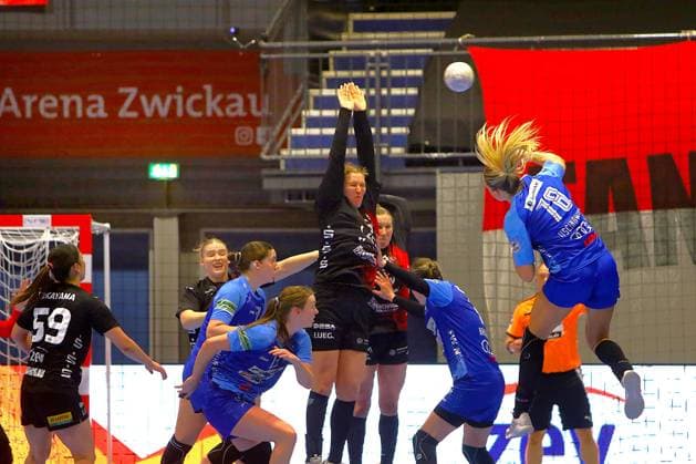 Handball, Women, HBF, BSV Sachsen Zwickau - Union Neckarsulm