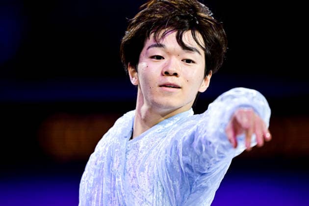 Yuma KAGIYAMA (JPN), during Exhibition Gala, at the ISU Figure skating, Eiskunstlauf World Championships 2026, at O2 Arena, on March 29, 2026 in Prague, Czechia. Noxthirdxpartyxsales  aflo_325328791