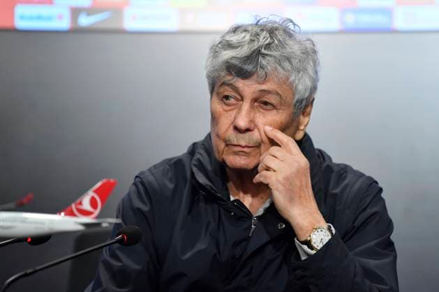 TURKEY - ROMANIA, World Cup Play-offs Mircea Lucescu reacts during the press conference, PK, Pressekonferenz after the World Cup Play-off Semifinal game between Romania and Turkey, in Istanbul, Turkey, March 26, 2026. Alex Nicodim Imago Images Copyright: xAlexxNicodimx