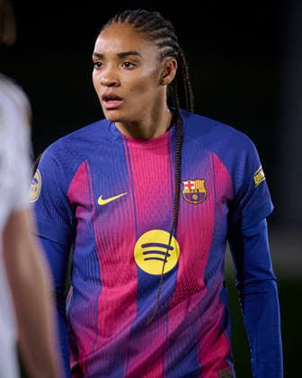 REAL MADRID CF v FC Barcelona, Barca LA LIGA F 2025 2026. ROUND 24. FC Barcelona™s Salma Parallueo during La Liga F match. March 29 ,2025. (ALTERPHOTOS Ropero) MadridSpain  Copyright: xRoperox