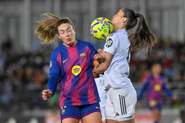 March 30, 2026, Madrid, Madrid, Spain: ROCIO GALVEZ of Real Madrid Femenino CF in action during the Spanish Women League, Liga F, football match played between REAL MADRID 0 Vs FC Barcelona, Barca 3 at Alfredo Di Stefano stadium on march 29, 2026, in Valdebebas, Madrid, Spain. Spanish Women League REAL MADRID 0 Vs FC BARCELONA 3 (03.29.26)  - ZUMAc312 20260330_zsp_c312_130 Copyright: xOscarxManuelxSanchezx