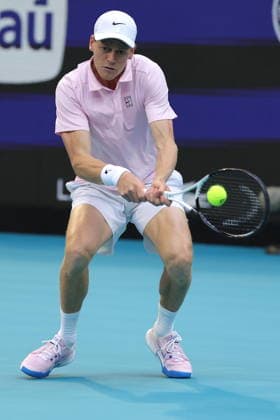 Tennis 2026 Miami Open - Day 12 - Men s Final Jannik Sinner of Italy in action against Jiri Lehecka of the Czech Republic during the Men™s Final match at the 2026 Miami Open tennis tournament at the Hard Rock Stadium in Miami, Florida, USA, 29 March 2026. MIAMI FLORIDA United States  Copyright: xCRISTOBALxHERRERA-ULASHKEVICHx