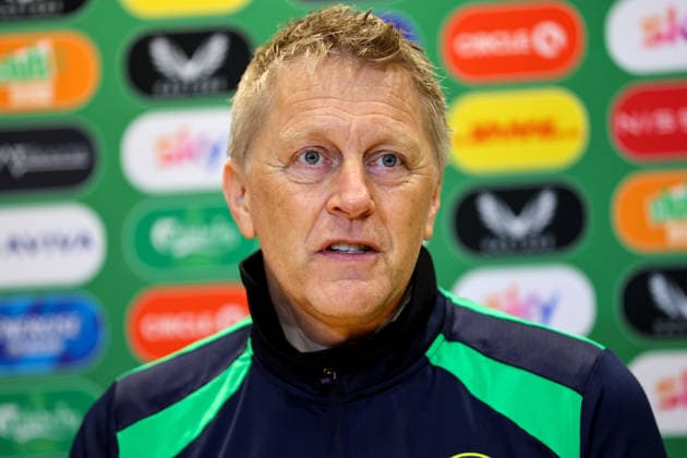Football, Ireland national team, Press conference