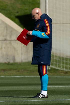 Spanish national team, Nationalteam training session Spanish National team head coach Luis de la Fuente leads the training session at the Soccer City of Las Rozas, Madrid, Spain, 30 March 2026. Spain will face Egypt in a friendly match on 31 March. LAS ROZAS (Madrid) Spain  Copyright: xSERGIOxPEREZx