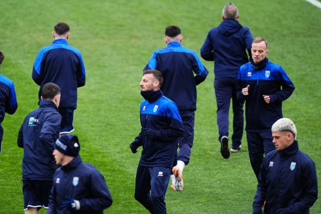 Ahead of Kosovo v Turkiye - 2026 FIFA World Cup, WM, Weltmeisterschaft, Fussball European Qualifiers PRISTINE, KOSOVO - MARCH 30: Fidan Aliti of Kosovo attends training session ahead of 2026 FIFA World Cup European Qualifiers playoff round final match between Kosovo and Turkiye at Fadil Vokrri Stadium in Pristine, Kosovo on March 30, 2026. Hakan Akgün Anadolu Pristine Kosovo. Editorial use only. Please get in touch for any other usage.  Copyright: x2026xAnadoluxHakanxAkgünx