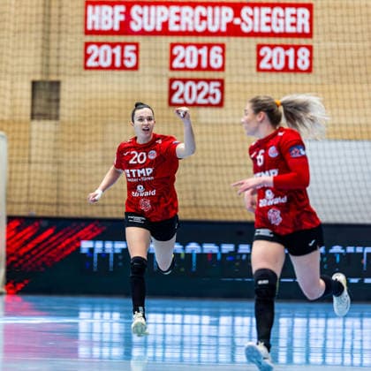 29 03 2026, GER, Handball, Women, Season 2025 2026, EHF European League, Quarter-finals, Thueringer HC Nykobing Falster Handbold Jana Scheib Thueringer HC,20 99947 Bad Langensalza Salza Halle Sporthalle Mehrz Thüringen Germany
