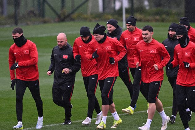 Football, World Cup Qualifiers, National Team Turkey, Training
