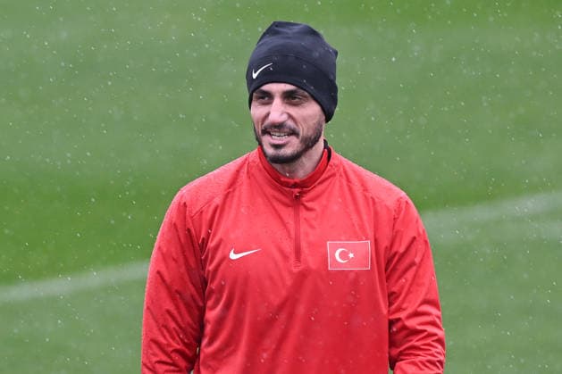 Ahead of Kosovo v Turkiye - 2026 FIFA World Cup, WM, Weltmeisterschaft, Fussball European Qualifiers PRISTINE, KOSOVO - MARCH 30: Samet Akaydin of Turkiye attends training session ahead of 2026 FIFA World Cup European Qualifiers playoff round final match between Kosovo and Turkiye at Fadil Vokrri Stadium in Pristine, Kosovo on March 30, 2026. Ahmet Okatali Anadolu Istanbul Turkey. Editorial use only. Please get in touch for any other usage.  Copyright: x2026xAnadoluxAhmetxOkatalix