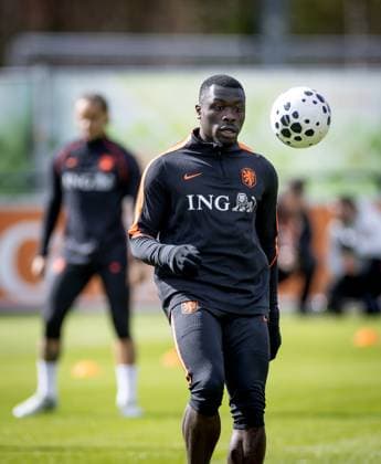 ZEIST - Brian Brobbey during a training session of the Dutch national team, Nationalteam in the run-up to a friendly match against Ecuador. KOEN VAN WEEL ANP xVIxANPxSportx xxANPxIVx 554729089 originalFilename: 554729089.jpg