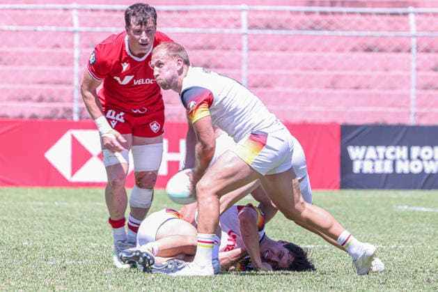Canada defeats Germany in the men s SVNS 2 tournament in Sao Paulo. Sao Paulo (SP), 03 29 2026 Rugby Sevens SVNS 2 Men s The Canadian team defeated the German team 26-21 during the Sao Paulo stage of the SVNS 2 circuit, an international rugby sevens competition. The match was held at the Nicolau Alayon stadium, in the capital of Sao Paulo, bringing together men s teams competing for a place in the elite of the world circuit of the this Sunday (29). (Foto: Leco Viana Thenews2 imago images) SPO  Copyright: xLecoxVianax