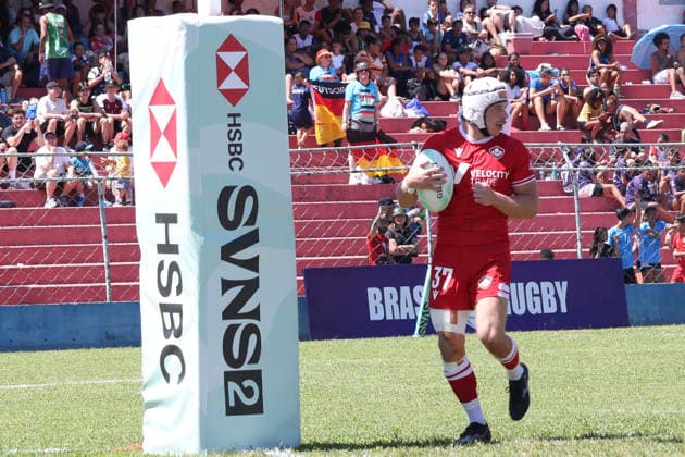 Canada defeats Germany in the men s SVNS 2 tournament in Sao Paulo. Sao Paulo (SP), 03 29 2026 Rugby Sevens SVNS 2 Men s The Canadian team defeated the German team 26-21 during the Sao Paulo stage of the SVNS 2 circuit, an international rugby sevens competition. The match was held at the Nicolau Alayon stadium, in the capital of Sao Paulo, bringing together men s teams competing for a place in the elite of the world circuit of the this Sunday (29). (Foto: Leco Viana Thenews2 imago images) SPO  Copyright: xLecoxVianax