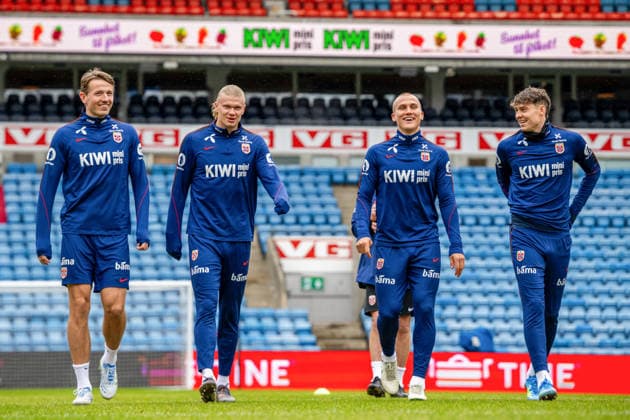 Football, Norway national team, Training