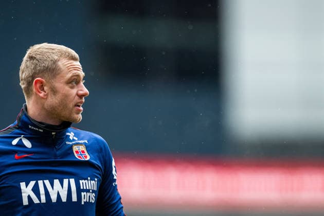 260330 Julian Ryerson of the Norwegian national football team during a training session on March 30, 2026 in Oslo Photo Vegard Grott BILDBYRAN kod VG VG0912 bbeng fotball football soccer fotboll norge norway trening träning training practice  Copyright: VEGARDxGRoTT BB260330VG005