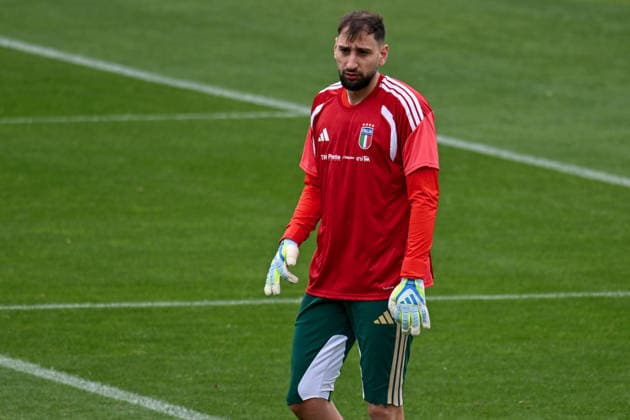 foto IPP lisa guglielmi Coverciano - Firenze 30-03-2026 Raduno della Nazionale di Calcio dell Italia nella foto Gianlugi Donnarumma italy photo press world copyright italy ITALY  Copyright: xR4924_italyphotopressx
