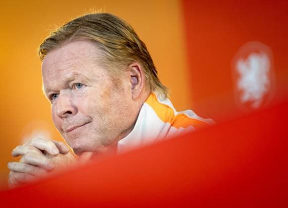ZEIST - Netherlands national team, Nationalteam coach Ronald Koeman looks ahead to the friendly match against Ecuador. KOEN VAN WEEL ANP xVIxANPxSportx xxANPxIVx 554734520 originalFilename: 554734520.jpg