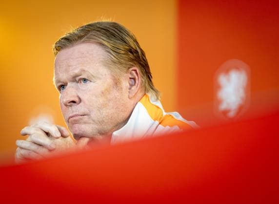 ZEIST - Netherlands national team, Nationalteam coach Ronald Koeman looks ahead to the friendly match against Ecuador. KOEN VAN WEEL ANP xVIxANPxSportx xxANPxIVx 554734524 originalFilename: 554734524.jpg