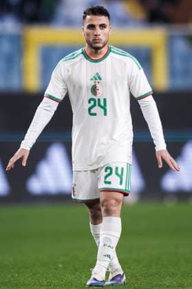 Algeria v Guatemala - Friendly Yacine Titraoui of Algeria gestures during the friendly football match between Algeria and Guatemala. Genoa Italy Copyright: xNicolòxCampox