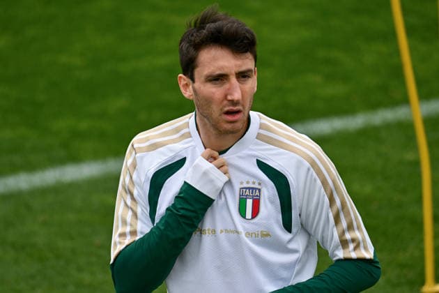 foto IPP lisa guglielmi Coverciano - Firenze 30-03-2026 Raduno della Nazionale di Calcio dell Italia nella foto Andrea Cambiaso italy photo press world copyright italy ITALY  Copyright: xR4924_italyphotopressx