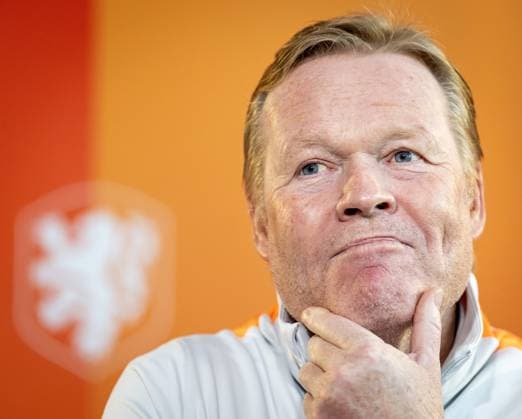 ZEIST - Netherlands national team, Nationalteam coach Ronald Koeman looks ahead to the friendly match against Ecuador. KOEN VAN WEEL ANP xVIxANPxSportx xxANPxIVx 554735341 originalFilename: 554735341.jpg