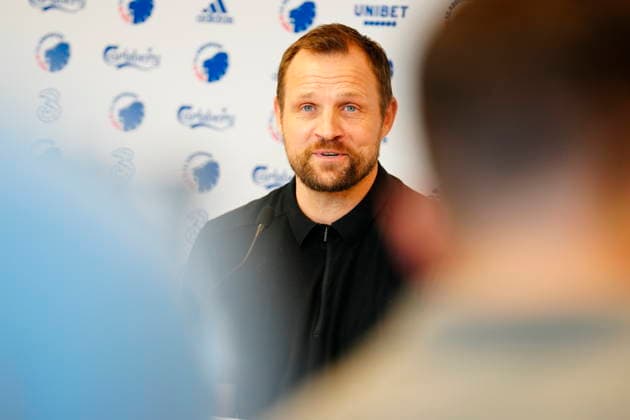 FC Copenhagen presents new coach Bo Svensson during a press conference, PK, Pressekonferenz at FC Copenhagen, where the Superliga club presented him as their new coach in Copenhagen, Denmark, 30 March 2026. Svensson takes over the head coach role at FC Copenhagen from Jacob Neestrup. Frederiksberg Denmark  Copyright: xIdaxMariexOdgaardx