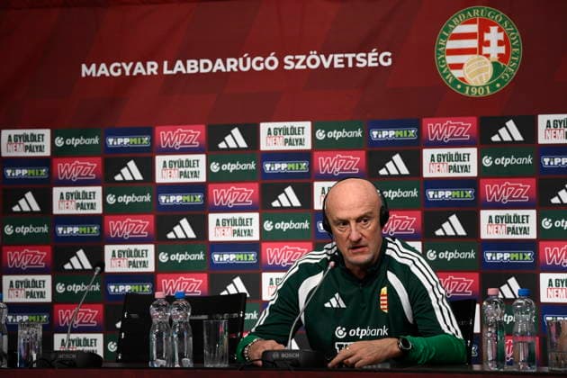Football, Hungarian national team, Press conference