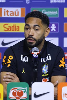 Brazil press conference, PK, Pressekonferenz Orlando, United States of America, March 30th, 2026, Brazil Press Conference, at the Camping World Stadium, Matheus Cunha photography by @odysseyimg @guelbergoes Orlando United States of America