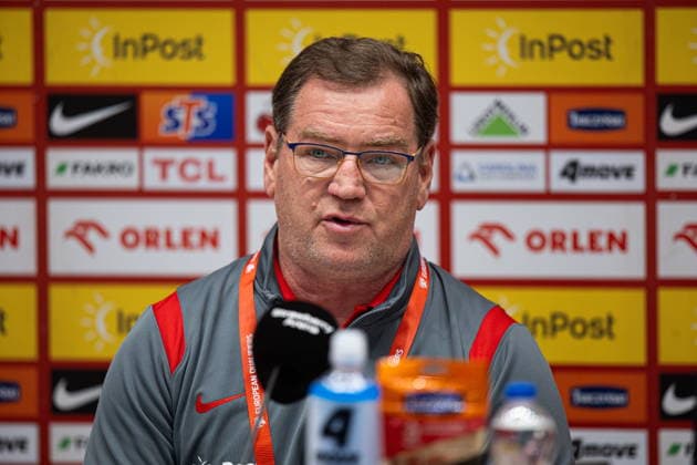 2026.03.30 Stockholm Pilka nozna Kwalifikacje Mistrzostw Swiata 2026 Trening i konferencja prasowa przed Szwecja - Polska N z Jan Urban (trener, head coach) Foto Pawel Andrachiewicz PressFocus 2026.03.30 Stockholm Football - FIFA World Cup, WM, Weltmeisterschaft, Fussball 2026 Qualifying round Training and press conference, PK, Pressekonferenz before Sweden - Poland Jan Urban (trener, head coach) Credit: Pawel Andrachiewicz PressFocus NEWSPIX.PL --- newspix.pl POLAND OUT! 
