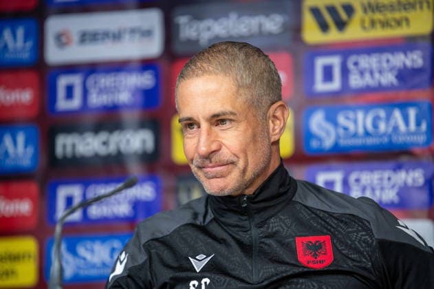 2026.03.30 Walencja pilka nozna Trening i konferencja prasowa przed Ukraina - Albania sezon 2025 2026 N z Sylvio Mendes Campos Junior Foto Gleb Soboliev PressFocus 2026.03.30 Valencia Football - Training and press conference, PK, Pressekonferenz before Ukraine - Albania season 2025 2026 Sylvio Mendes Campos Junior Credit: Gleb Soboliev PressFocus NEWSPIX.PL --- newspix.pl POLAND OUT! 