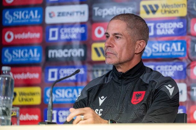 2026.03.30 Walencja pilka nozna Trening i konferencja prasowa przed Ukraina - Albania sezon 2025 2026 N z Sylvio Mendes Campos Junior Foto Gleb Soboliev PressFocus 2026.03.30 Valencia Football - Training and press conference, PK, Pressekonferenz before Ukraine - Albania season 2025 2026 Sylvio Mendes Campos Junior Credit: Gleb Soboliev PressFocus NEWSPIX.PL --- newspix.pl POLAND OUT! 
