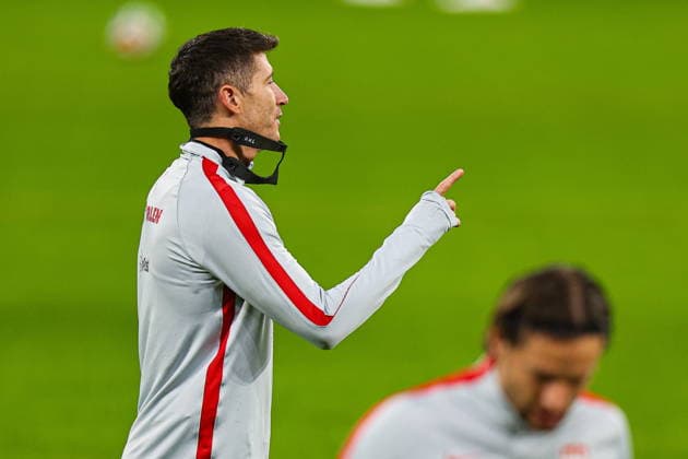2026.03.30 Stockholm Pilka nozna Kwalifikacje Mistrzostw Swiata 2026 Trening i konferencja prasowa przed Szwecja - Polska N z Robert Lewandowski Foto Pawel Andrachiewicz PressFocus 2026.03.30 Stockholm Football - FIFA World Cup, WM, Weltmeisterschaft, Fussball 2026 Qualifying round Training and press conference, PK, Pressekonferenz before Sweden - Poland Robert Lewandowski Credit: Pawel Andrachiewicz PressFocus NEWSPIX.PL --- newspix.pl POLAND OUT! 