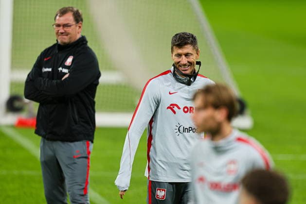 2026.03.30 Stockholm Pilka nozna Kwalifikacje Mistrzostw Swiata 2026 Trening i konferencja prasowa przed Szwecja - Polska N z Robert Lewandowski Foto Pawel Andrachiewicz PressFocus 2026.03.30 Stockholm Football - FIFA World Cup, WM, Weltmeisterschaft, Fussball 2026 Qualifying round Training and press conference, PK, Pressekonferenz before Sweden - Poland Robert Lewandowski Credit: Pawel Andrachiewicz PressFocus NEWSPIX.PL --- newspix.pl POLAND OUT! 