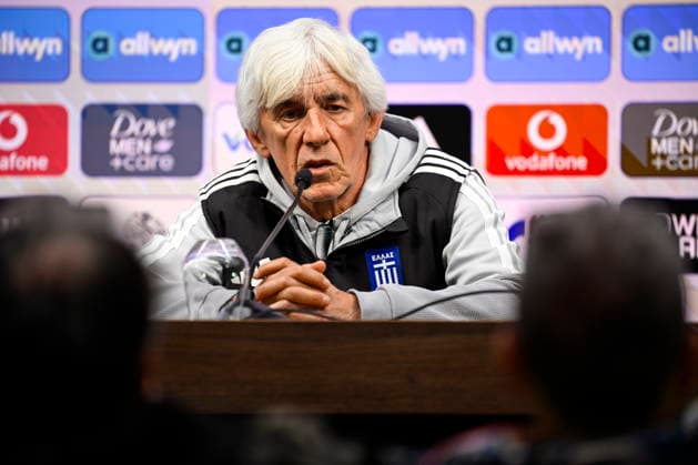 Football, Greece national team, Press conference