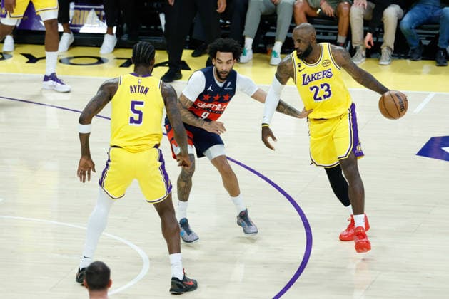 Basketball, NBA, Los Angeles Lakers - Washington Wizards