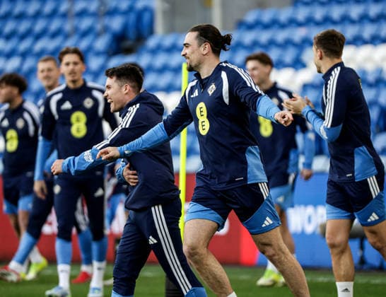 Northern Ireland Squad Training, Cardiff City Stadium, Wales 30 3 2026 Ciaron Brown Ciaron Brown 30 3 2026  Copyright: x INPHO Presseye WilliamxCherryx N Ireland Training_046