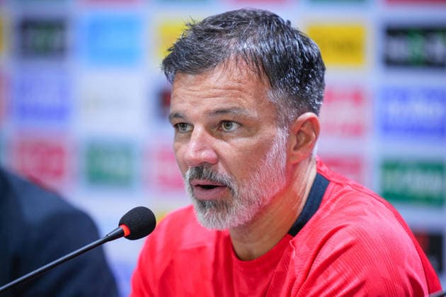 Football, National team Thailand, Press conference