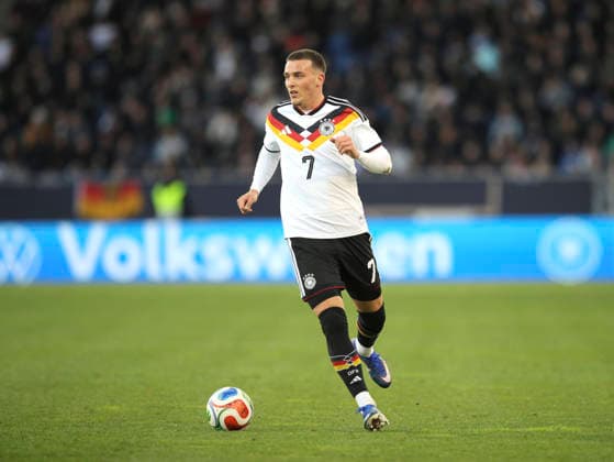 Photo Said El MALA GER Soccer U 21 International match Germany Northern Ireland European Championship Qualification on Fri 27 03 2026