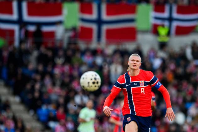 260331 Erling Braut Haaland of Norway during the International Friendly, Länderspiel, Nationalmannschaft football match between Norway and Switzerland on March 31, 2026 in Oslo. Photo: Vegard Grott BILDBYRAN kod VG VG0915 bbeng fotboll football soccer fotball träningslandskamp privatlandskamp landskamp international friendly norge norway schweiz switzerland sveits *** 260331 Erling Braut Haaland of Norway during the international friendly football match between Norway and Switzerland on March 31, 2026 in Oslo Photo Vegard Grott BILDBYRAN kod VG VG0915 bbeng fotboll football soccer fotball träningslandskamp privatlandskamp landskamp international friendly norge norway schweiz switzerland sveits  Copyright: VEGARDxGRoTT BB260331VG030