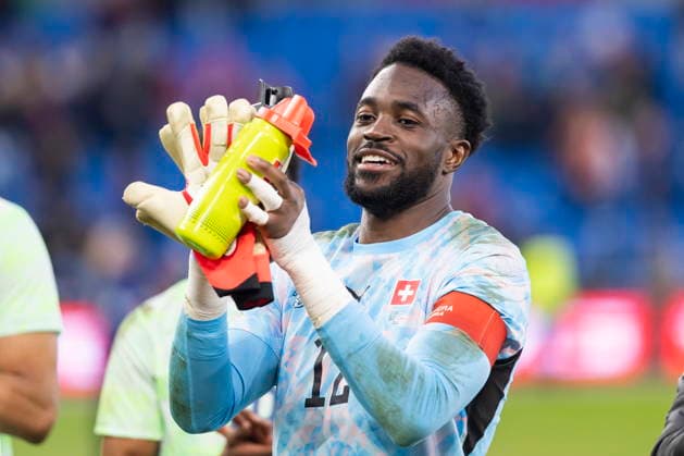 Soccer International Friendly, Länderspiel, Nationalmannschaft - Norway vs Switzerland Switzerland s goalkeeper Yvon Mvogo after a friendly soccer match between Norway and Switzerland at the Ullevaal Stadium in Oslo, Norway, 31 March 2026. OSLO Norway  Copyright: xCYRILxZINGAROx