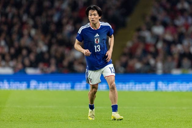 Football - International Friendly, Länderspiel, Nationalmannschaft - England v Japan LONDON, ENGLAND - Tuesday, March 31, 2026: Japan s Keito Nakamura during an International Friendly match between England and Japan at Wembley Stadium. (Photo by David Rawcliffe Propaganda) LONDON Wembley Stadium GREATER LONDON ENGLAND  Copyright: xDavidxRawcliffex P2026-03-31-England_Japan-74