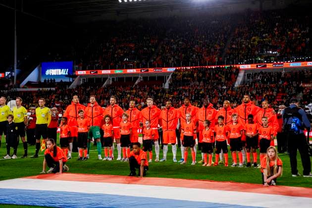 team of the Netherlands Netherlands v Ecuador, International Friendly, Länderspiel, Nationalmannschaft Netherlands v Ecuador, Philips Stadion, March 31, 2026, Eindhoven, Netherlands.