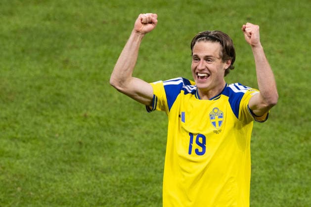 260331 Mattias Svanberg of Sweden celebrates after the FIFA World Cup, WM, Weltmeisterschaft, Fussball Qualifier play-off final football match between Sweden and Poland on March 31, 2026 in Stockholm. Photo: Kenta Jönsson BILDBYRAN COP 210 JM0814 bbeng fotboll football soccer fotball vm-kval fifa world cup qualifier playoff play-off final sverige sweden sverige a polen poland celebration jubel *** 260331 Mattias Svanberg of Sweden celebrates after the FIFA World Cup Qualifier play off final football match between Sweden and Poland on March 31, 2026 in Stockholm Photo Kenta Jönsson BILDBYRAN COP 210 JM0814 bbeng fotboll football soccer fotball vm kval fifa world cup qualifier playoff play off final sverige sweden sverige a polen poland celebration jubel  Copyright: KENTAxJÖNSSON BB260331KJ071
