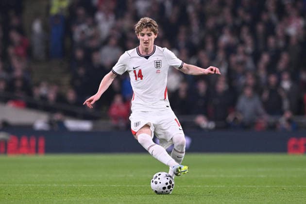 England v Japan, Friendly Anthony Gordon of England on the attack during the Friendly match between England and Japan at Wembley Stadium, London, UK on 31 March 2026. London Wembley Stadium Greater London UK Editorial use only , Copyright: xGrahamxHuntx PSI-23978-0166