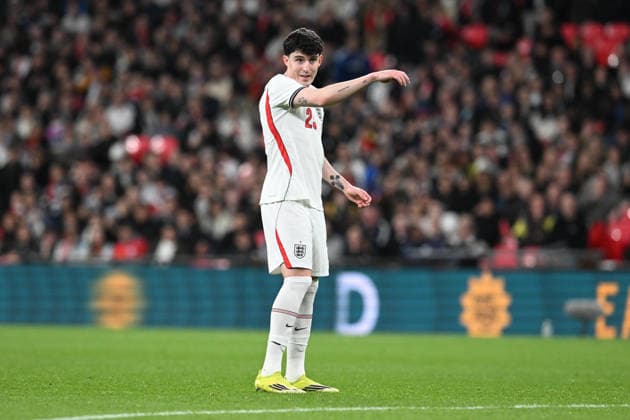 England v Japan, Friendly Tino Livramento of England during the Friendly match between England and Japan at Wembley Stadium, London, UK on 31 March 2026. London Wembley Stadium Greater London UK Editorial use only , Copyright: xGrahamxHuntx PSI-23978-0268